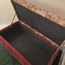 Large Deep Buttoned Storage Ottoman, Blanket Box 92cm Image 4
