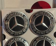 Mercedes-Benz 75mm Floating Centre Caps