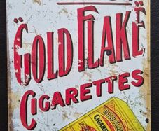Wills, Gold flake tobacco, , vintage style metal sign .