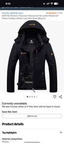 Women's ski jacket