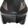 Yema Matt Black Motorbike helmet Size M Image 3