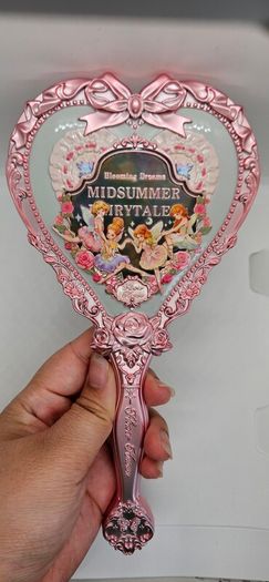 Flower Knows Midsummer Fairytale Hand Held Mirror in Mint Green