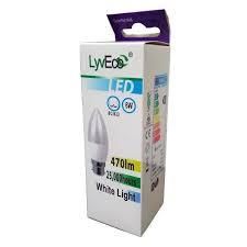 Bulb LED 6W BC B22 Candle Bulb