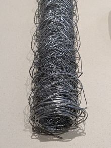 50mm mesh wire netting, 0.5m tall 4m long