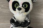 Panda Soft Toy - Sequinned - Tactile - 26cm