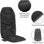 Back Massager for Pain- Massage Chair with 10 Vibration Motors,Chair Massager, Massage Chair Pad for Back, Gifts for Women,Men,Dad,Mom, Him Image 4
