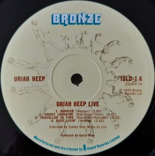 Uriah Heep  Live X2LPS