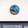Vintage Thomas L Mott Sterling Silver Butterfly Wing Brooch Image 9
