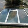 2 large white windows free for collection Image 4
