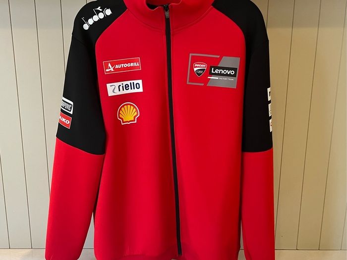 Rare! Ducati Full-Zip Replica MotoGP Jacket Size M-L