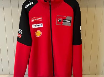 Rare! Ducati Full-Zip Replica MotoGP Jacket Size M-L