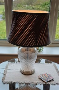 Mirror and lamps