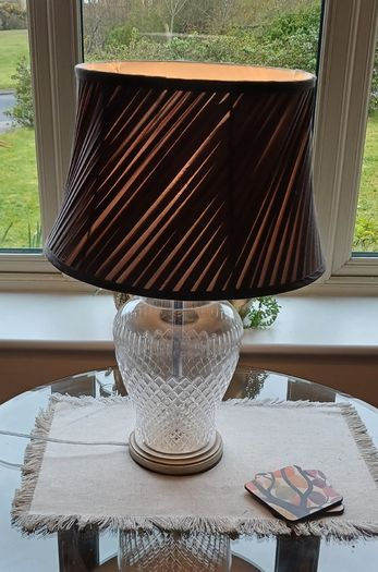 Mirror and lamps