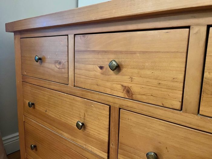 oak chest of drawer