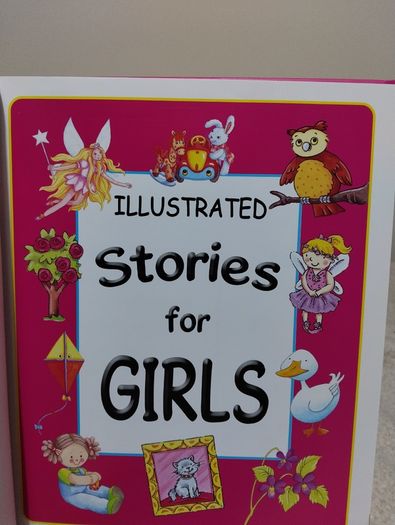 Illustrated Stories For Girls Hardback Story Book