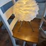 rose feather lamp Image 3