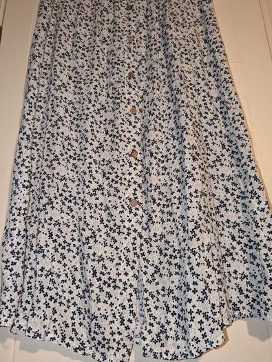 beautiful floral maxi skirt