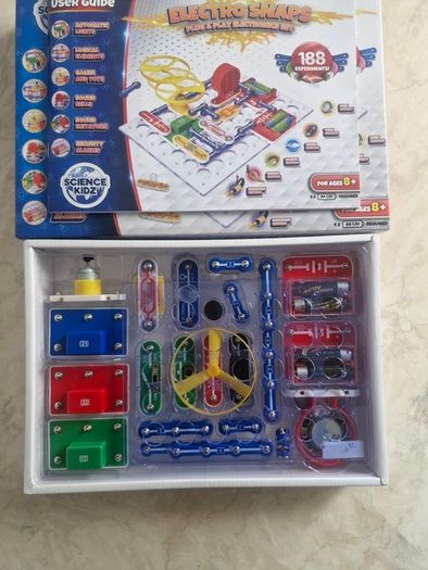 Science Kidz Electro Snaps Plug & Play Electronics Set