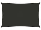 Sunshade Sail Oxford Fabric Rectangular 6x8 m Anthracite