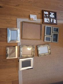 Free 9 assorted picture frames
