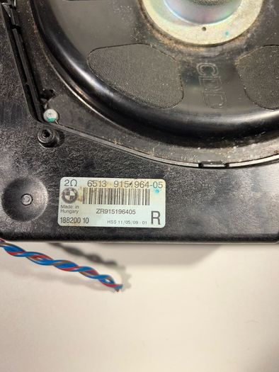Bmw 7 Series F01 F02 Right Side Subwoofer Speaker 9151964 A1l1b84g