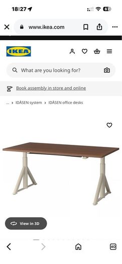 Office chair and desk