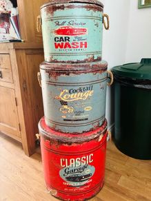 3 storage boxes