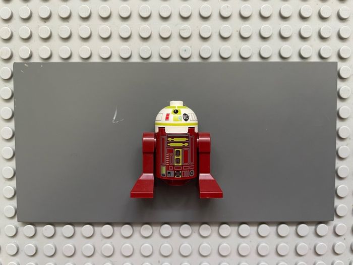 lego Star Wars sw1397 Astromech Droid, R7-A7 minifigure- Dark Bluish Gray Rectangles
