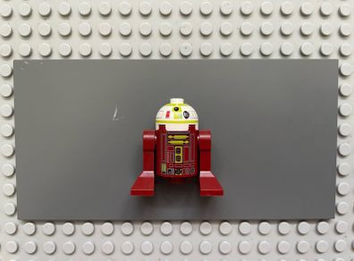 lego Star Wars sw1397 Astromech Droid, R7-A7 minifigure- Dark Bluish Gray Rectangles