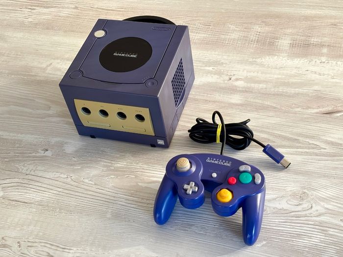 Nintendo GameCube Console in lndigo
