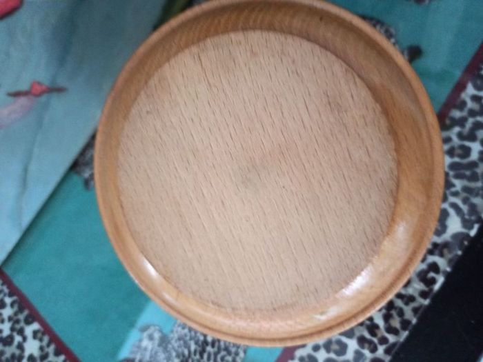 Decorative wood container
