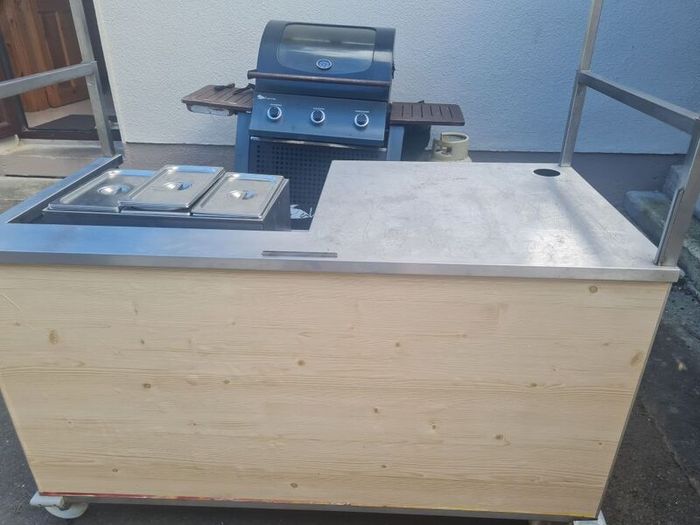 hot dog stand