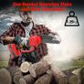 Battery chainsaw 8 Inches, Brushless motor with 2 Batteries X 2Ah, 2 chains, chain Speed electric Image 2