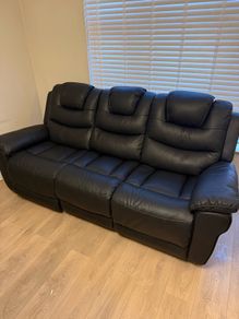 Harvey Norman Electric Recliners. 1 x Three seater & 1 x two seater