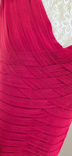 Frank Lyman Red Bodycon Occasion Dress UK 14