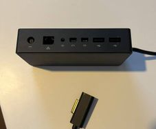 Surface Dock - Microsoft 1661 - for Pro 7, 6, 5, 4, 3, X, Go, Book, Laptop Docking Station