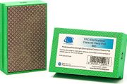 Glass Polish 15003 Diamond Hand Held Sanding Pad for Smoothing, Edging &amp; Polishing - Grit 60, Size 95mm x 55mm
