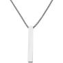 The Modern Line Bar Necklace Custom Engraving Available By R'Laith Image 6