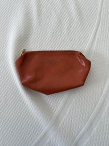 Isanti Genuine leather tan purse / clutch