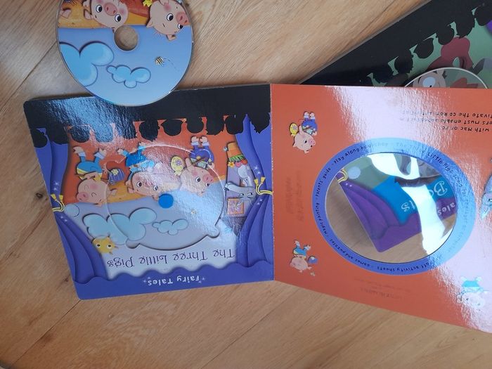 Childrens books and cds (fairytales)