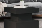 Coffee Table | Black | Engineered Wood | Medium | Coffee Table | Square