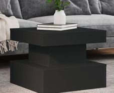 Coffee Table | Black | Engineered Wood | Medium | Coffee Table | Square