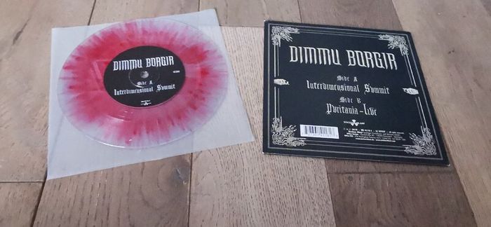 Dimmu Borgir Interdimensional Summit 7 EP limited coloured vinyl