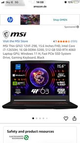 MSI Gaming Laptop