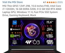 MSI Gaming Laptop