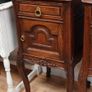 Pair of Antique French Oak Bedside Cabinets Image 4