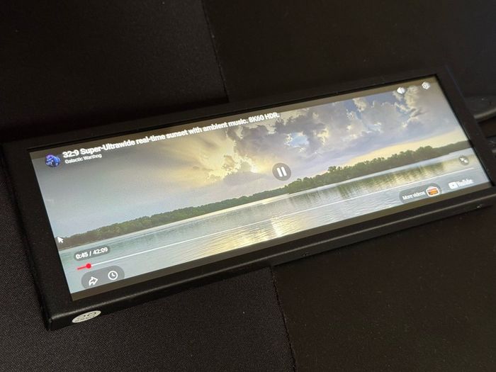 Mini Ultrawide Touchscreen Monitor