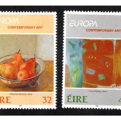 1993 Ireland Europa Contemporary Art Commemorative Stamps Mint Never Hinged (MNH)