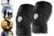 Adjustable Knee Support Braces Pair 2pcs | Lightweight &amp; Breathable | New