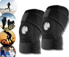 Adjustable Knee Support Braces Pair 2pcs | Lightweight & Breathable | New